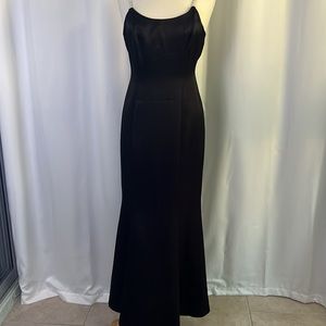Cristin Steven Black Evening Gown